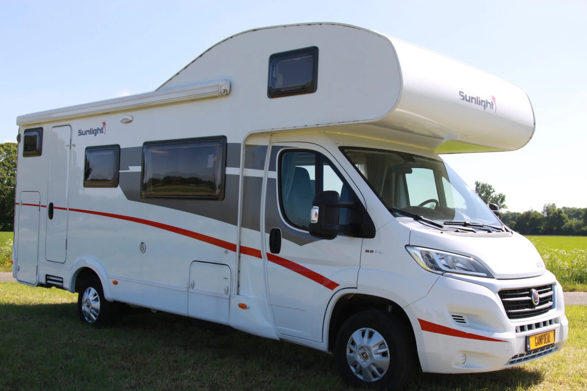7P Alkoof camper